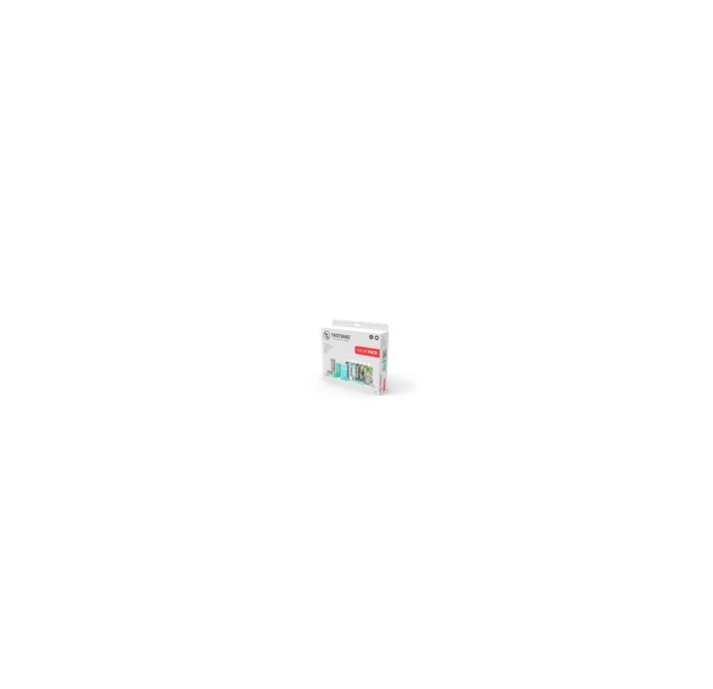 TWISTSHAKE Value Pack 0M+ pastel gris vert bleu