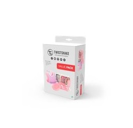 TWISTSHAKE Value Pack 6M+ pastel pink violet