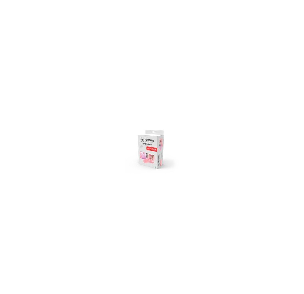 TWISTSHAKE Value Pack 6M+ pastel pink violet