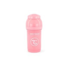 TWISTSHAKE Anti colique biberon 180ml pastel pink
