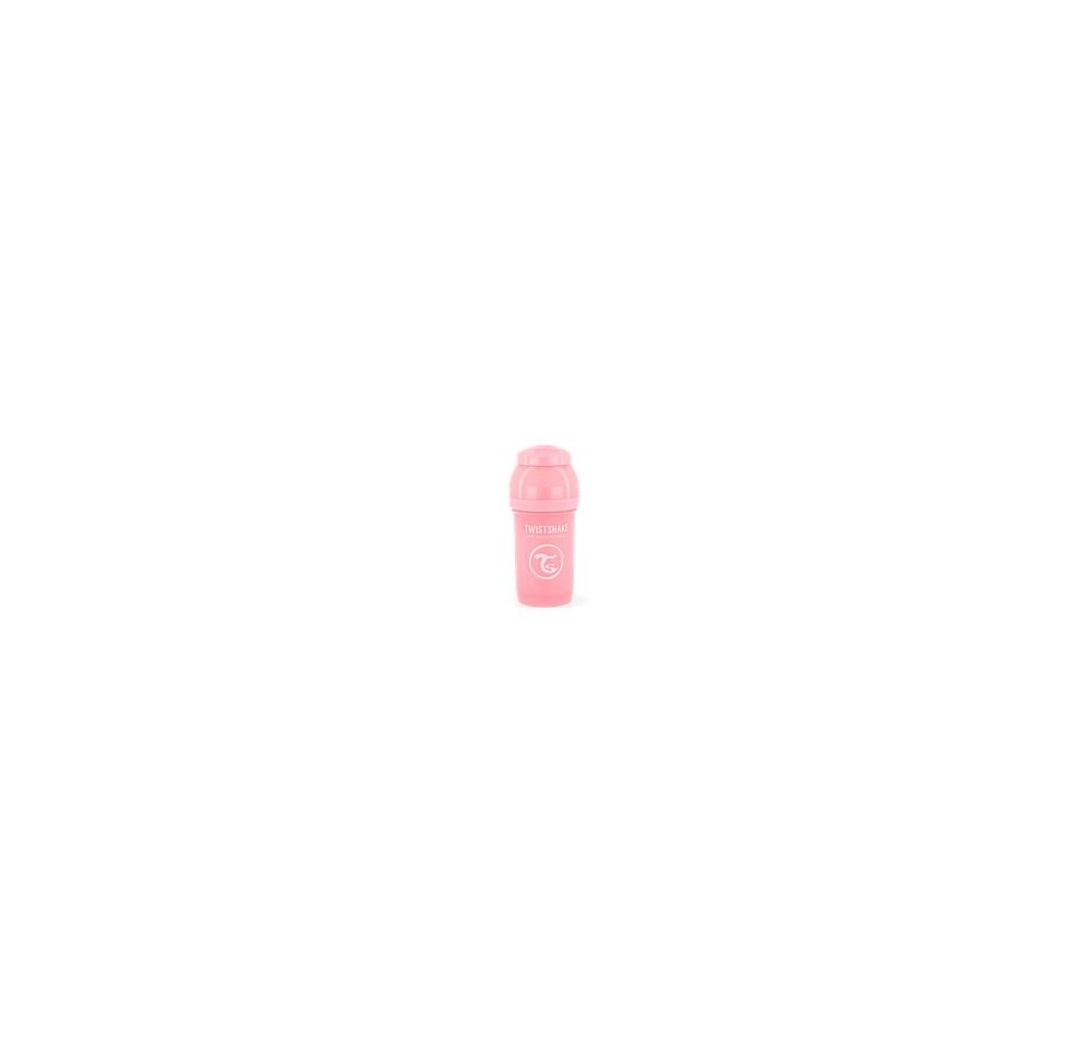 TWISTSHAKE Anti colique biberon 180ml pastel pink
