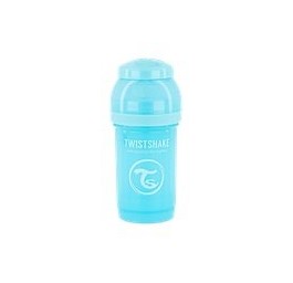 TWISTSHAKE Anti colique biberon 180ml pastel bleu