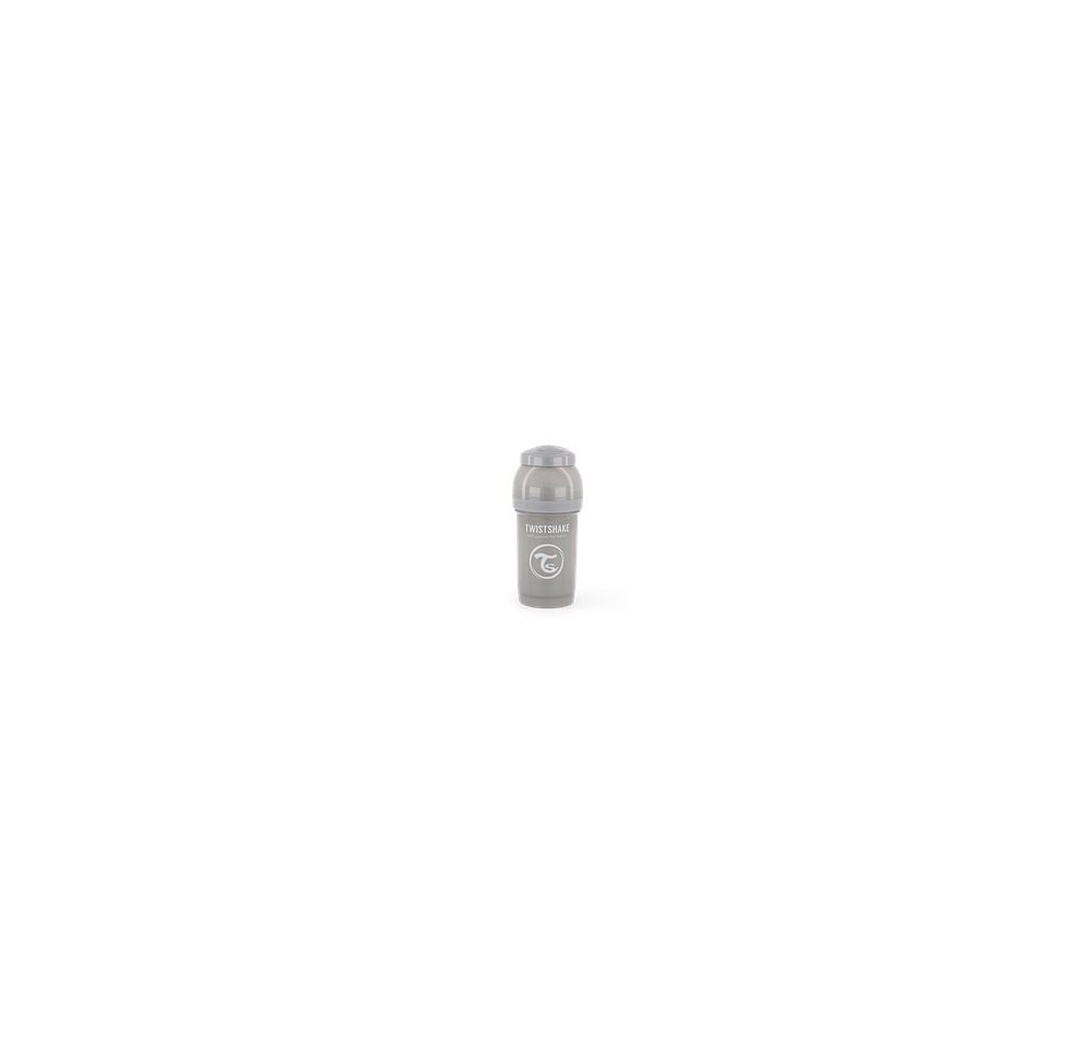 TWISTSHAKE Anti colique biberon 180ml pastel gris