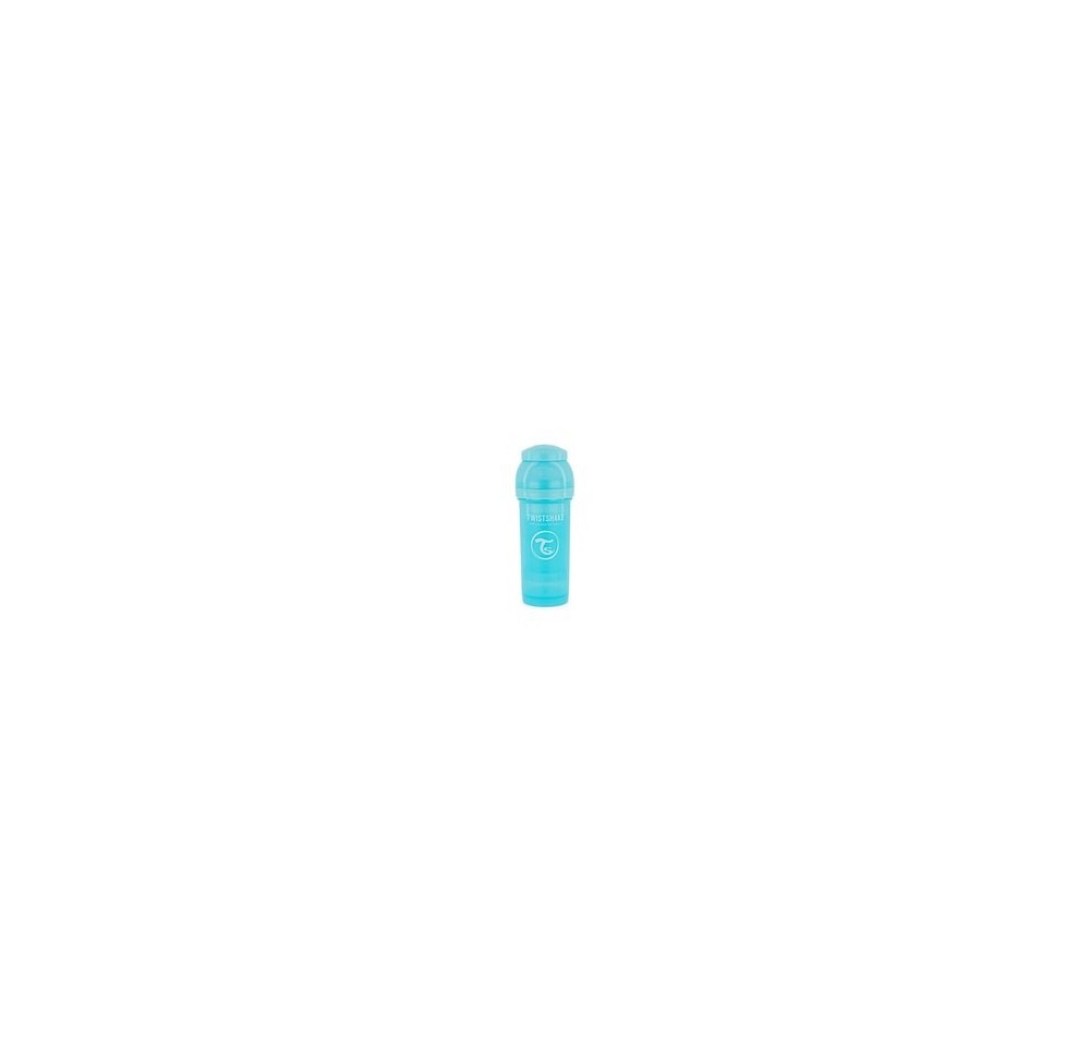 TWISTSHAKE Anti colique biberon 260ml pastel bleu
