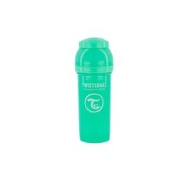 TWISTSHAKE Anti colique biberon 260ml pastel vert