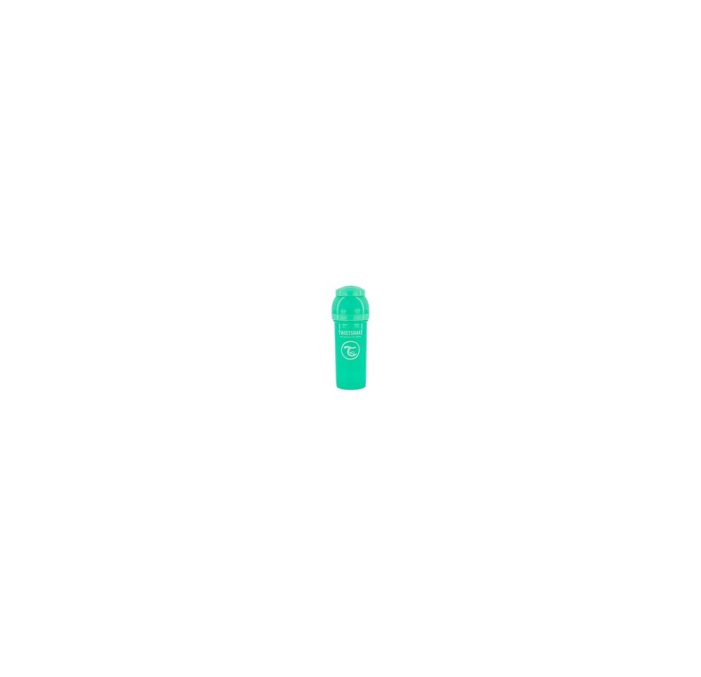 TWISTSHAKE Anti colique biberon 260ml pastel vert