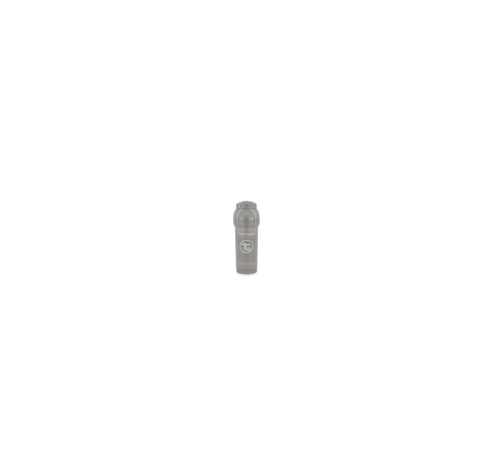 TWISTSHAKE Anti colique biberon 260ml pastel gris