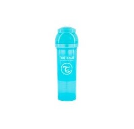 TWISTSHAKE Anti colique biberon 330ml pastel bleu