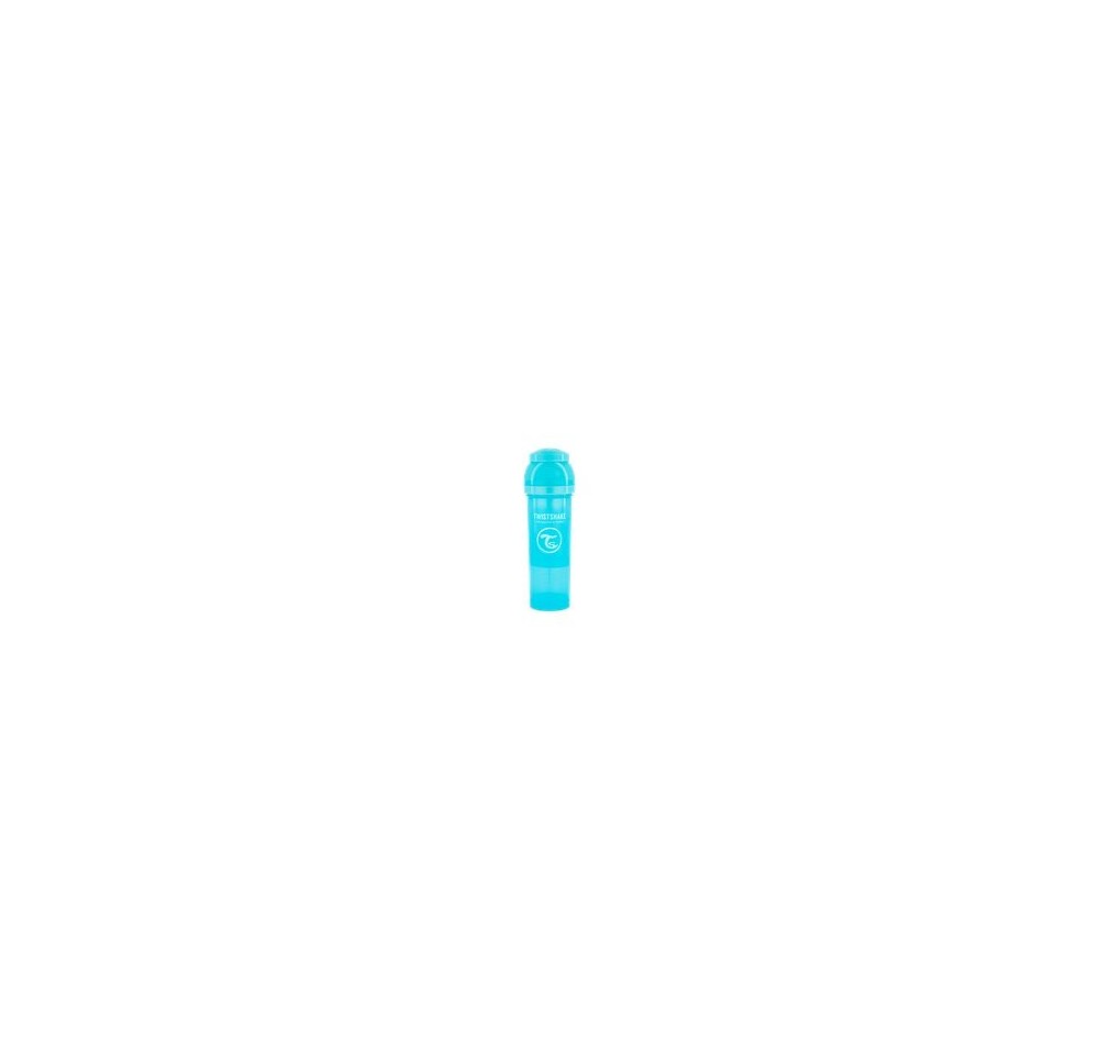 TWISTSHAKE Anti colique biberon 330ml pastel bleu