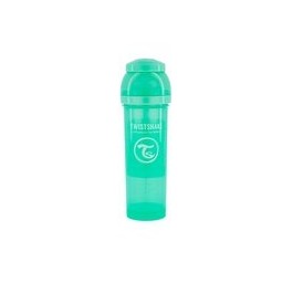 TWISTSHAKE Anti colique biberon 330ml pastel vert