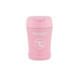 TWISTSHAKE Stainless Steel Food 350ml pastel pink