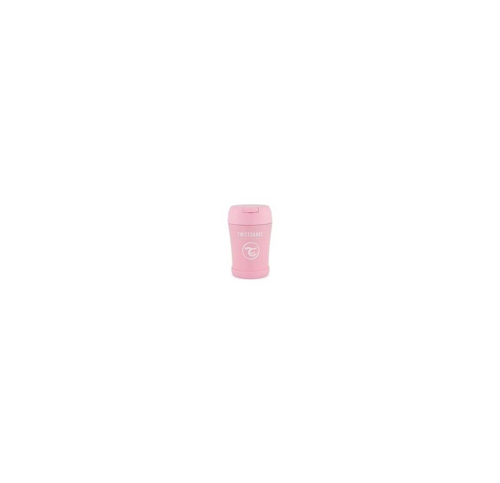 TWISTSHAKE Stainless Steel Food 350ml pastel pink