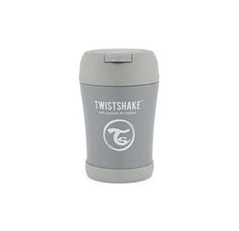 TWISTSHAKE Stainless Steel Food 350ml pastel gris
