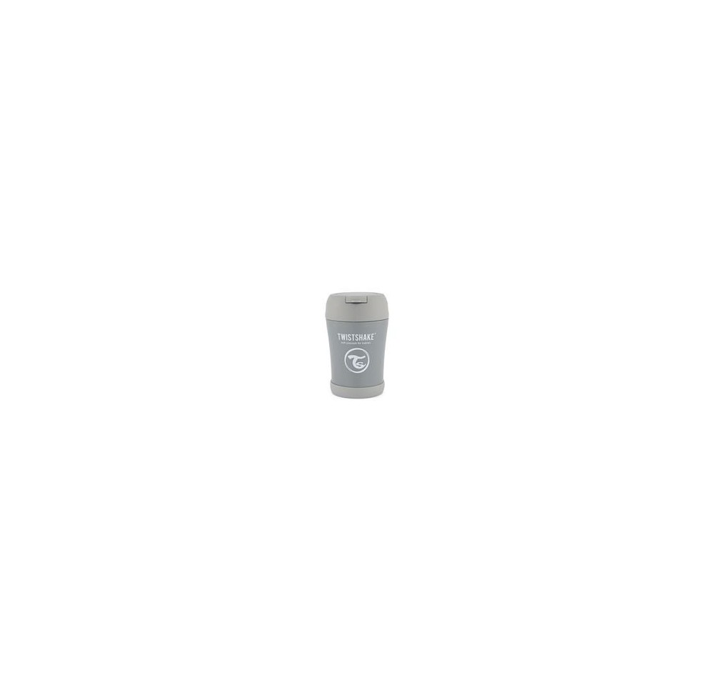 TWISTSHAKE Stainless Steel Food 350ml pastel gris