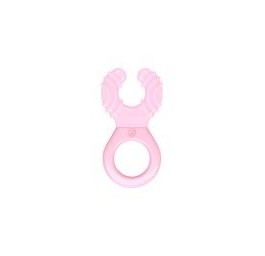 TWISTSHAKE Anneau dentit Teether 2M+ pastel pink