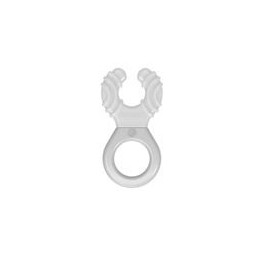 TWISTSHAKE Anneau dentit Teether 2M+ pastel gris