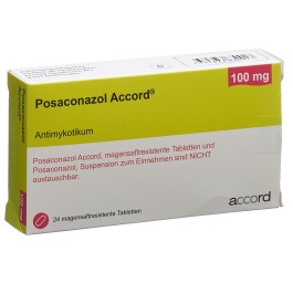 POSACONAZOL Accord cpr 100 mg 24 pce
