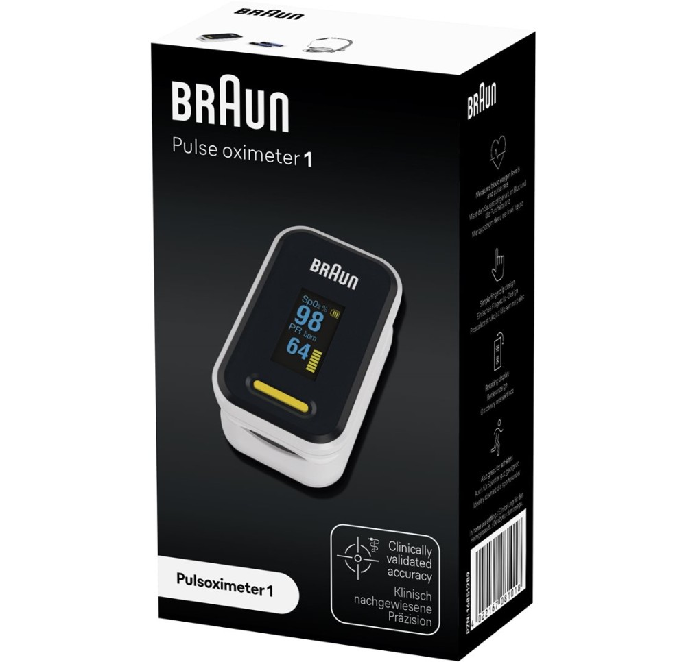 BRAUN oxymètre de pouls 1 YK-81CEU