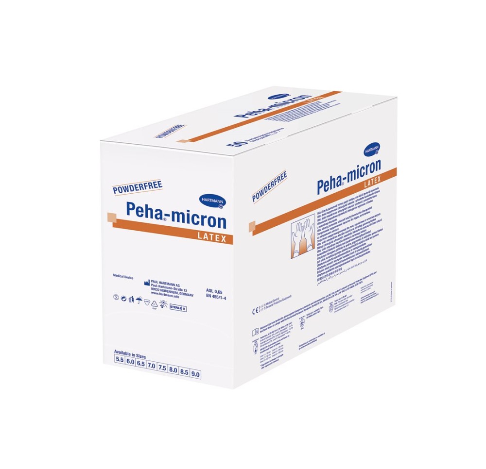 PEHA-MICRON latex Gr6 non poudr stérile 100 pce