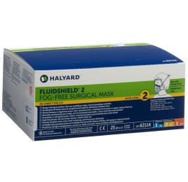 HALYARD masques Surgical protect Fog Free 25 pce