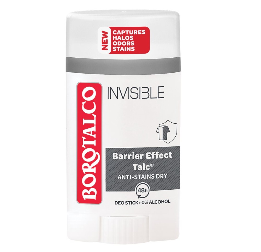 BOROTALCO Deo Invisible stick 40 ml