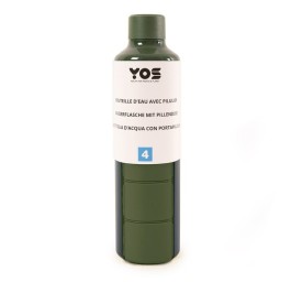 YOS Bottle journalier 375ml avec 4cases vert