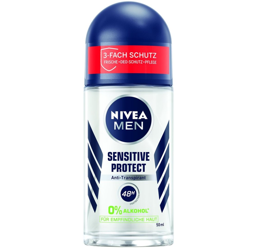 NIVEA MEN déo sensitive protect roll-on 50 ml NIVEA MEN déo sensitive protect roll-on 50 ml