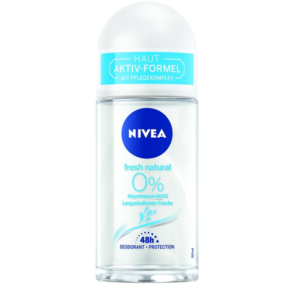 NIVEA déo fresh natural roll-on female 50 ml