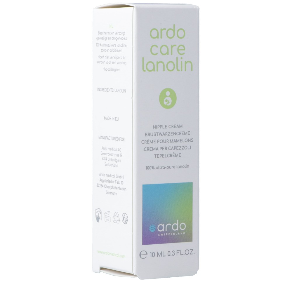 ARDO CARE LANOLIN cr mamelo all/fr/it/nl/an 10 ml