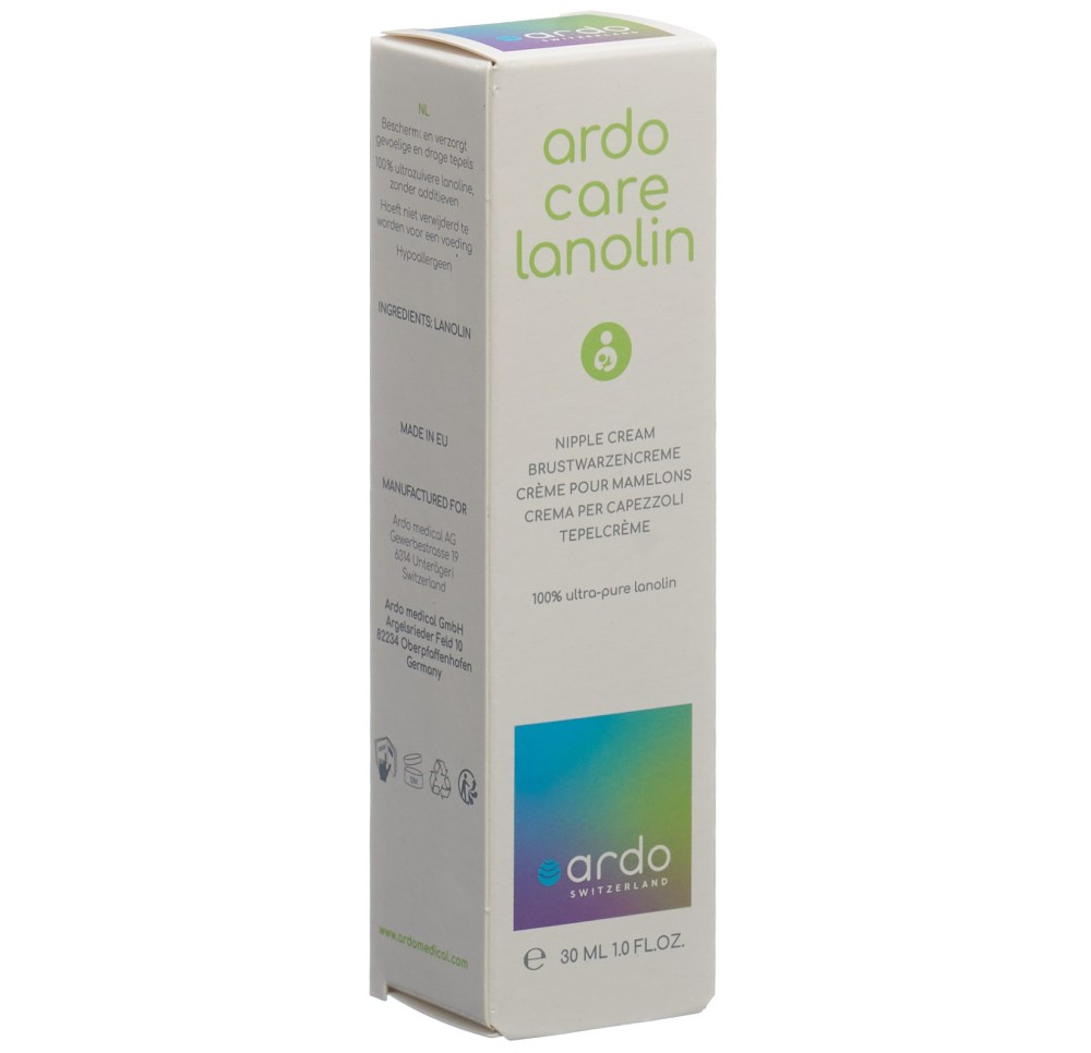 ARDO CARE LANOLIN cr mamelo all/fr/it/nl/an 30 ml