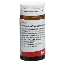 WALA belladonna/chamomilla glob 20 g