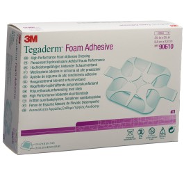 3M TEGADERM FOAM compr mousse 5x5cm adhésif 10 pce