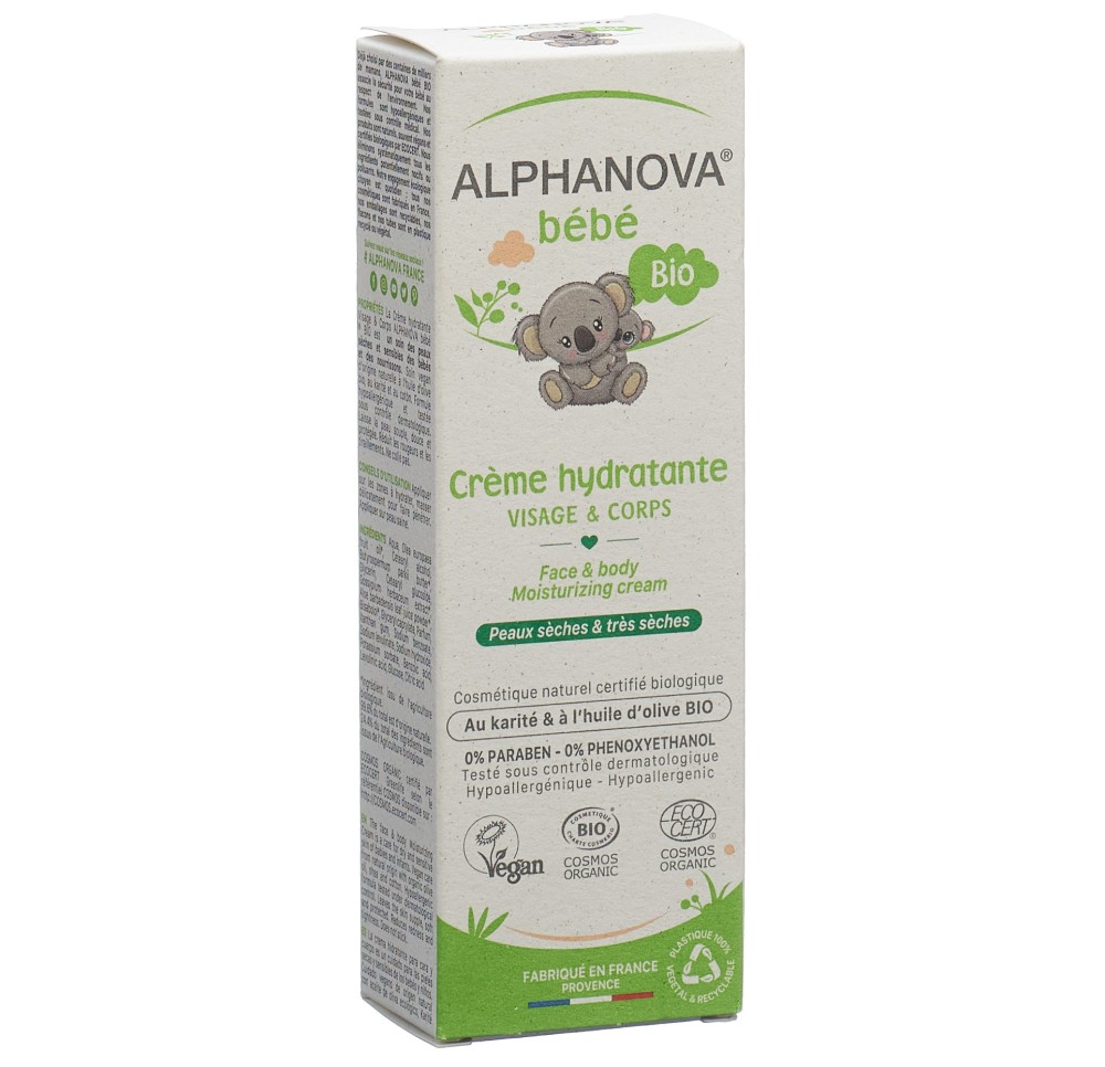 ALPHANOVA BB crème hydratante visage tb 75 ml ALPHANOVA BB crème hydratante visage tb 75 ml