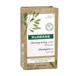 KLORANE Shampooing solide avoine bio 80 g