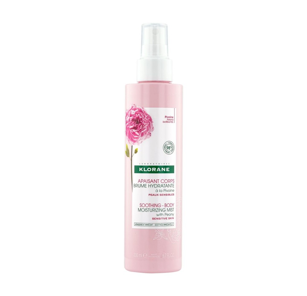 KLORANE Pivoine brume hydradante bio 200 ml
