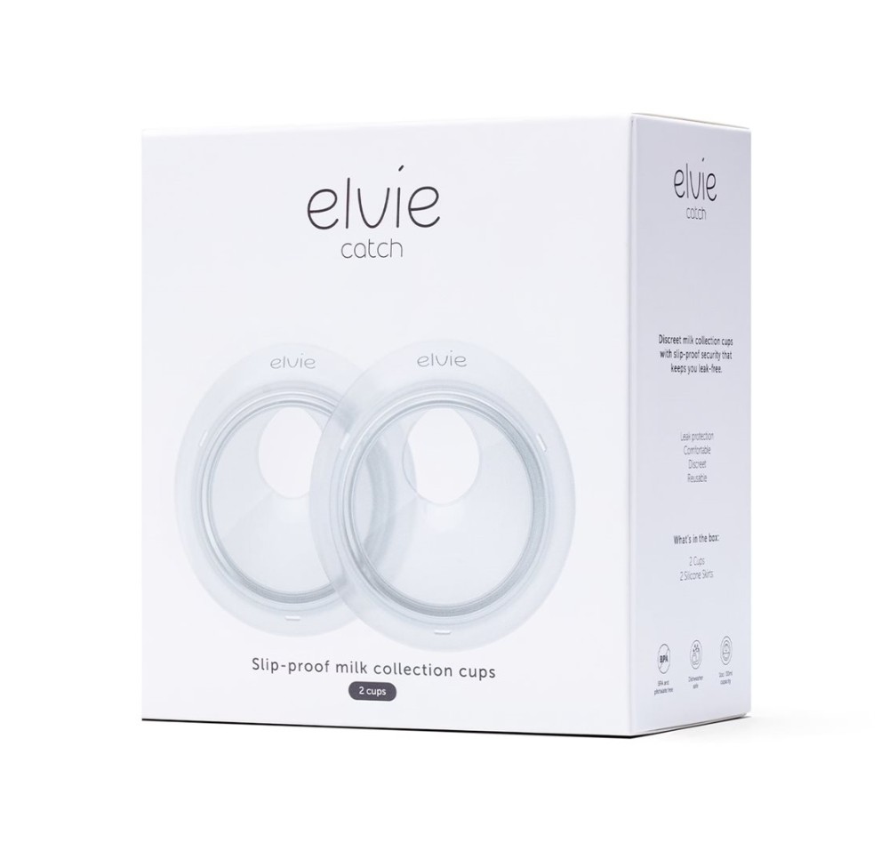 ELVIE Catch coupelles recueil-lait 2 pce