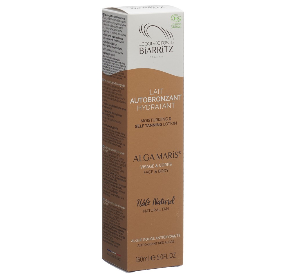 ALGA MARIS lait autobronzant vis corps 150 ml ALGA MARIS lait autobronzant vis corps 150 ml