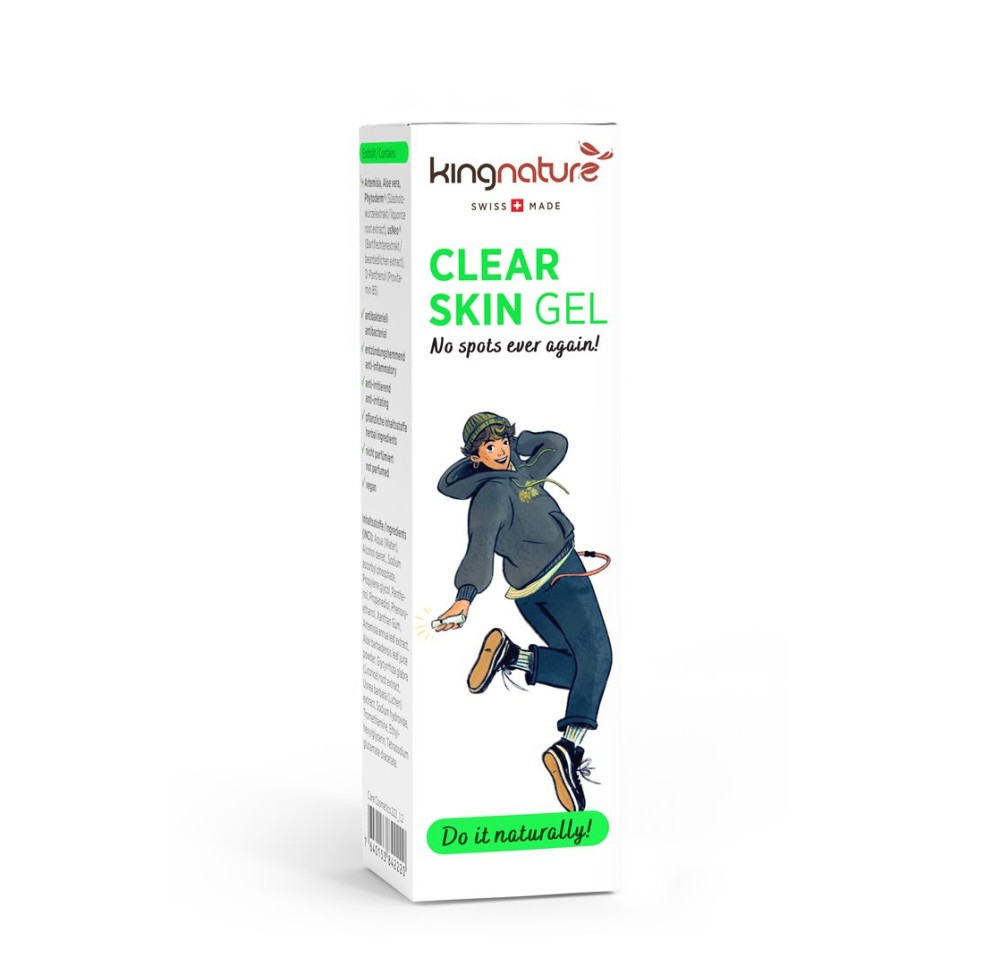 KINGNATURE Clear Skin Gel dist 15 ml KINGNATURE Clear Skin Gel dist 15 ml