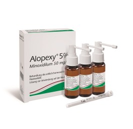 ALOPEXY sol 5 % 3 spr 60 ml