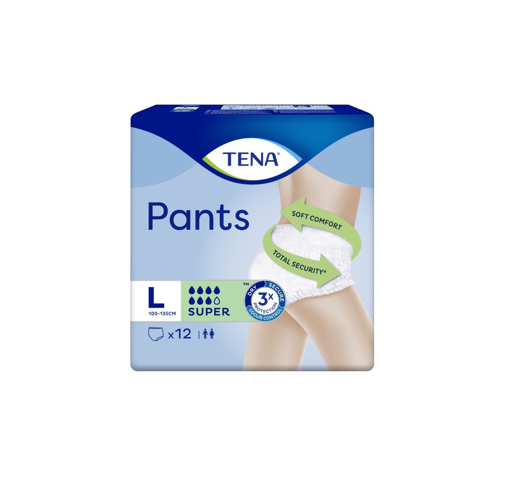 TENA Pants Super L 100-135cm 12 pce