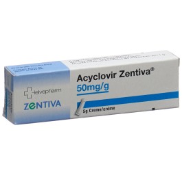 ACYCLOVIR Zentiva crème 50 mg/g tb 5 g