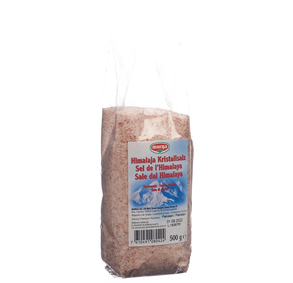 MORGA Himalaya sel cristal sach 500 g MORGA Himalaya sel cristal sach 500 g