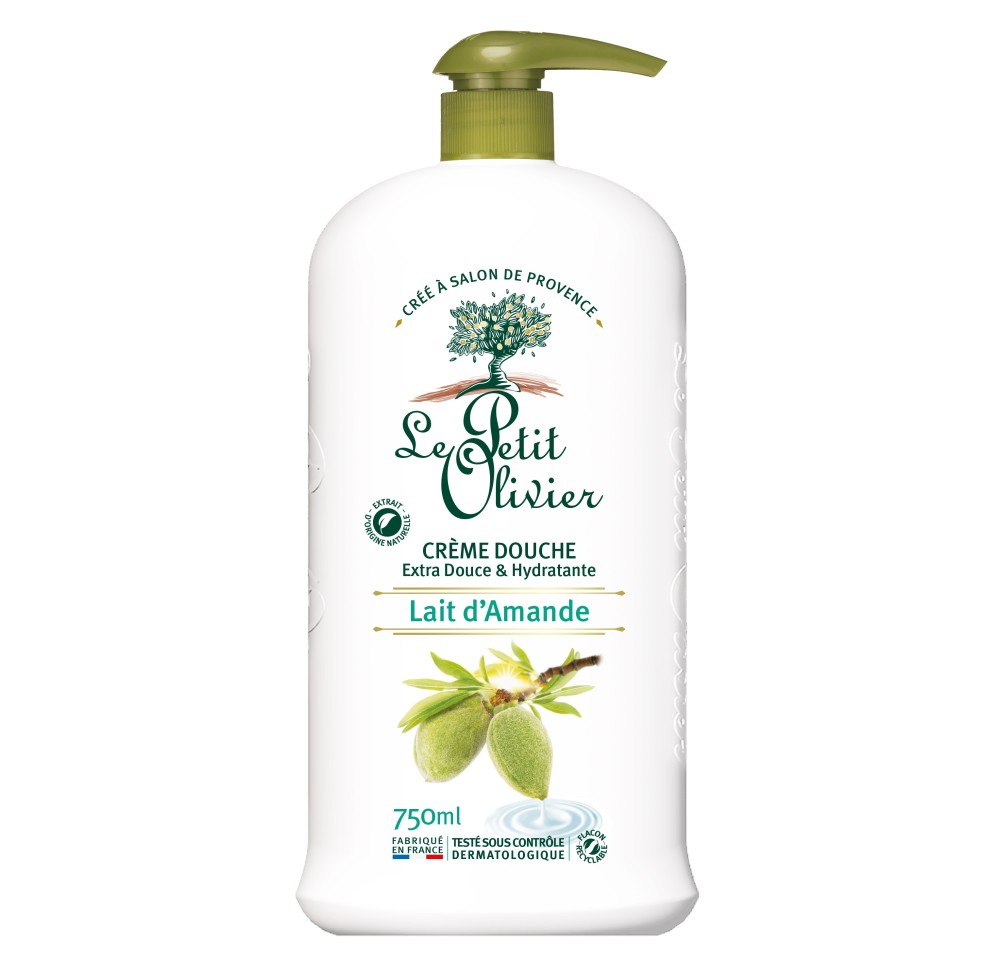 LE PETIT OLIVIER crème douche lait ama hypo 750 ml
