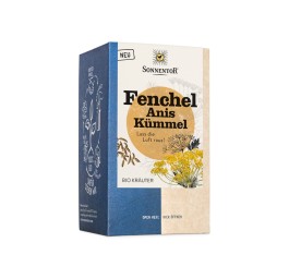 SONNENTOR thé fenouil cumin anis BIO sach 18 pce