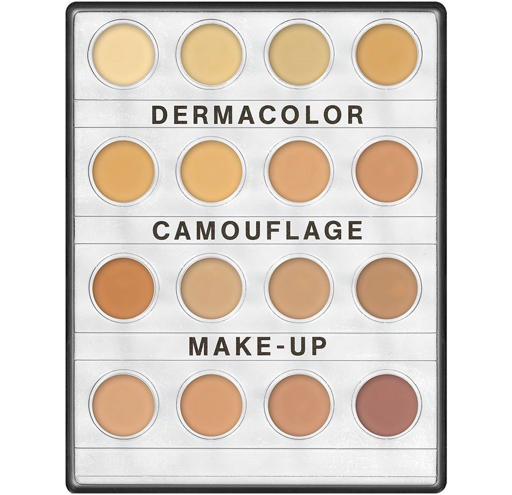 DERMACOLOR palette mini D4 av 16 couleurs