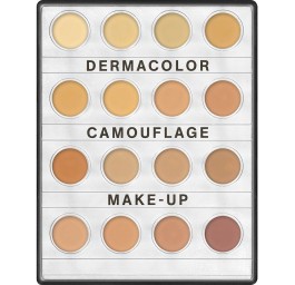 DERMACOLOR palette mini D4 av 16 couleurs