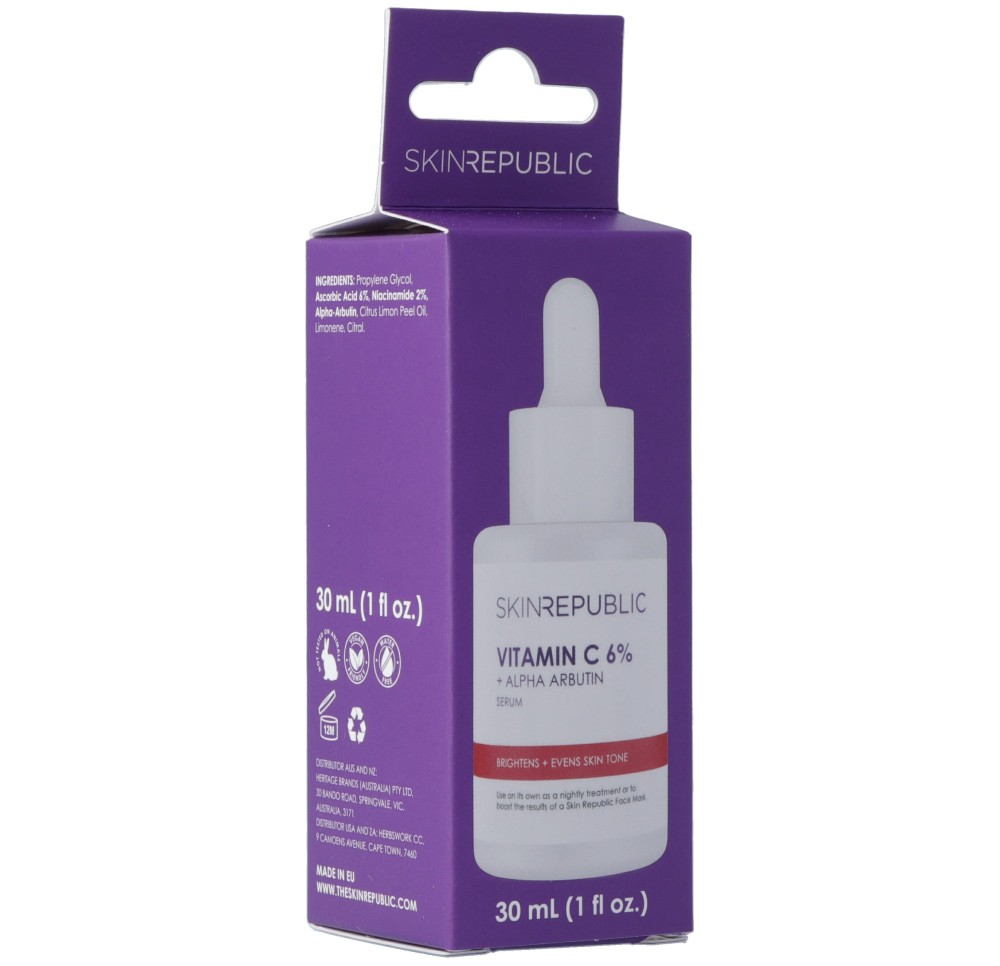 SKIN REPUBLIC Vitamin C 6% Serum fl 30 ml SKIN REPUBLIC Vitamin C 6% Serum fl 30 ml