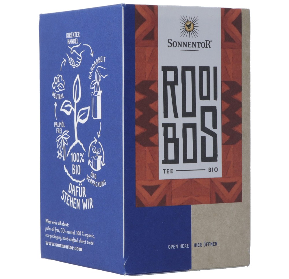 SONNENTOR Rooibos Premium Tee BIO sach 18 pce SONNENTOR Rooibos Premium Tee BIO sach 18 pce