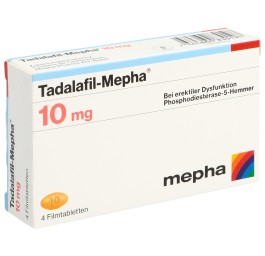 TADALAFIL Mepha cpr pell 10 mg 4 pce
