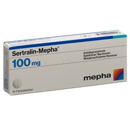 SERTRALIN Mepha cpr pell 100 mg 10 pce